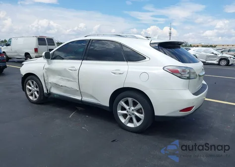 2012 Lexus Rx 350 из США, поврежденный, VIN 2T2ZK1BA4CC079367